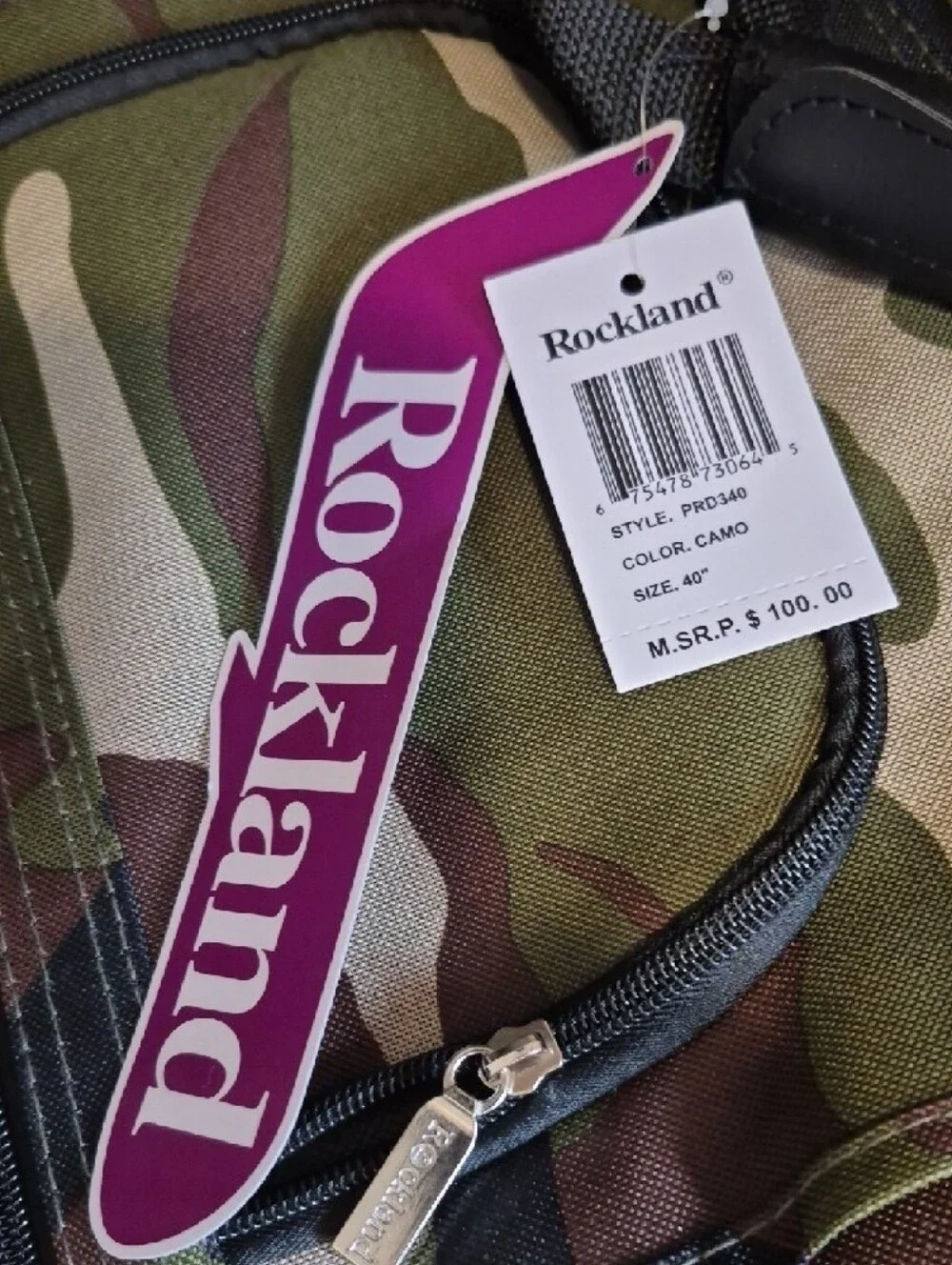 Camo Duffel Bag - Green Camouflage